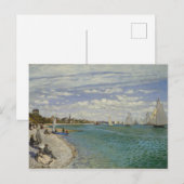 Claude Monet | Regatta bei Sainte-Adresse Postkarte (Vorne/Hinten)