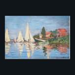 Claude Monet - Regattas in Argenteuil Acryl Wandkunst<br><div class="desc">Regattas in Argenteuil,  Regiert ein Argentinier. Von Claude Monet im Jahre 1872.</div>