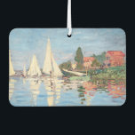 Claude Monet - Regattas in Argenteuil Autolufterfrischer<br><div class="desc">Regattas in Argenteuil,  Regiert ein Argentinier. Von Claude Monet im Jahre 1872.</div>