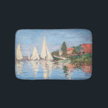 Claude Monet - Regattas in Argenteuil Badematte<br><div class="desc">Regattas in Argenteuil,  Regiert ein Argentinier. Von Claude Monet im Jahre 1872.</div>