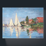 Claude Monet - Regattas in Argenteuil Briefbeschwerer<br><div class="desc">Regattas in Argenteuil,  Regiert ein Argentinier. Von Claude Monet im Jahre 1872.</div>