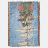 Claude Monet - Regattas in Argenteuil Decke (Vorderseite Vertikal)