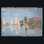 Claude Monet - Regattas in Argenteuil Decke<br><div class="desc">Regattas in Argenteuil,  Regiert ein Argentinier. Von Claude Monet im Jahre 1872.</div>