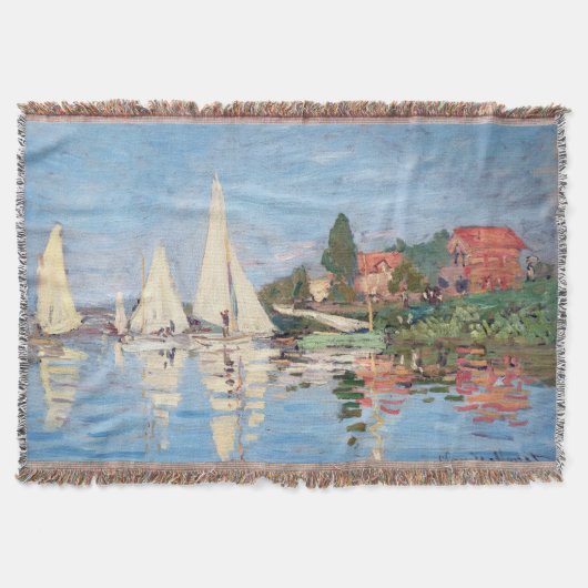 Claude Monet - Regattas in Argenteuil Decke (Vorderseite)