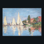 Claude Monet - Regattas in Argenteuil Einladung<br><div class="desc">Regattas in Argenteuil,  Regiert ein Argentinier. Von Claude Monet im Jahre 1872.</div>