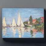 Claude Monet - Regattas in Argenteuil Fotoplatte<br><div class="desc">Regattas in Argenteuil,  Regiert ein Argentinier. Von Claude Monet im Jahre 1872.</div>
