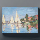 Claude Monet - Regattas in Argenteuil Fotoplatte<br><div class="desc">Regattas in Argenteuil,  Regiert ein Argentinier. Von Claude Monet im Jahre 1872.</div>