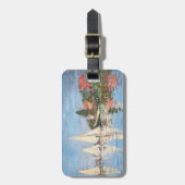 Claude Monet - Regattas in Argenteuil Gepäckanhänger (Vorderseite vertikal)