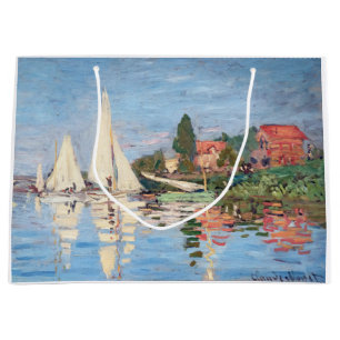 Claude Monet - Regattas in Argenteuil Große Geschenktüte