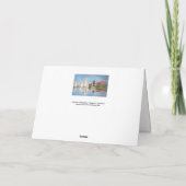 Claude Monet - Regattas in Argenteuil Karte (Rückseite)