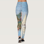 Claude Monet - Regattas in Argenteuil Leggings (Rückseite)
