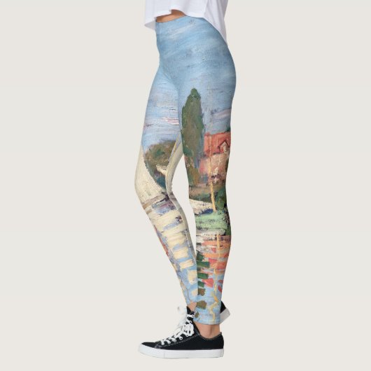 Claude Monet - Regattas in Argenteuil Leggings (Links)