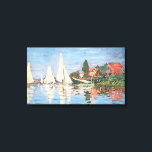 Claude Monet - Regattas in Argenteuil Leinwanddruck<br><div class="desc">Regattas in Argenteuil,  Regiert ein Argentinier. Von Claude Monet im Jahre 1872.</div>