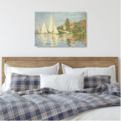 Claude Monet - Regattas in Argenteuil Leinwanddruck (Insitu (Schlafzimmer))
