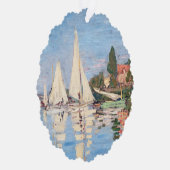 Claude Monet - Regattas in Argenteuil Ornament Karte (Rechts)