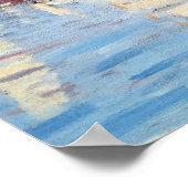 Claude Monet - Regattas in Argenteuil Poster (Ecke)
