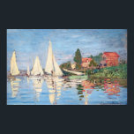 Claude Monet - Regattas in Argenteuil Poster<br><div class="desc">Regattas in Argenteuil,  Regiert ein Argentinier. Von Claude Monet im Jahre 1872.</div>