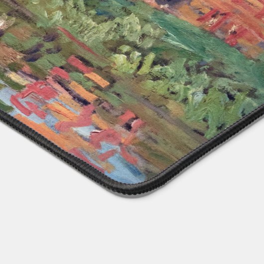 Claude Monet - Regattas in Argenteuil Schreibtischunterlage (Ecke)