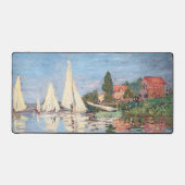 Claude Monet - Regattas in Argenteuil Schreibtischunterlage (Vorderseite)