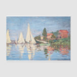 Claude Monet - Regattas in Argenteuil Seidenpapier<br><div class="desc">Regattas in Argenteuil,  Regiert ein Argentinier. Von Claude Monet im Jahre 1872.</div>