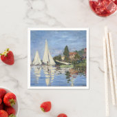 Claude Monet Regattas in Argenteuil Serviette (Beispiel)