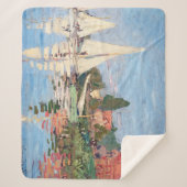 Claude Monet - Regattas in Argenteuil Sherpadecke (Vorderseite)