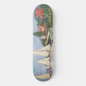 Claude Monet - Regattas in Argenteuil Skateboard (Vorderseite)