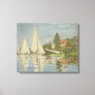 Claude Monet - Regattas in Argentinien Leinwanddruck