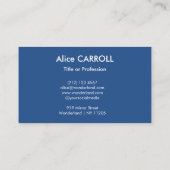 Claude Monet - Regattas in Argentinien - QR-Code Visitenkarte (Rückseite)