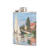 Claude Monet - Regatten in Argenteuil Flachmann (Links)