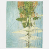 Claude Monet. Regatten in Argentinien Fleecedecke (Vorderseite)