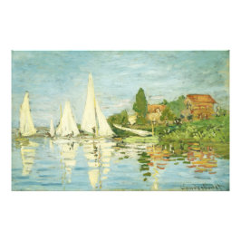 Claude Monet. Regatten in Argentinien Fotodruck