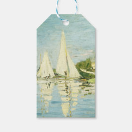 Claude Monet. Regatten in Argentinien Geschenkanhänger