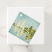 Claude Monet. Regatten in Argentinien Geschenkanhänger (Beispiel)