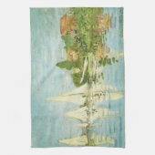 Claude Monet. Regatten in Argentinien Geschirrtuch (Vertikal)