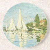 Claude Monet. Regatten in Argentinien Getränkeuntersetzer (Vorne)