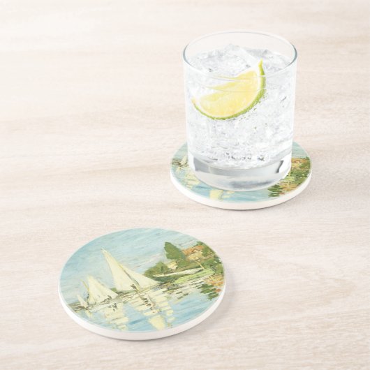 Claude Monet. Regatten in Argentinien Getränkeuntersetzer (Seite)