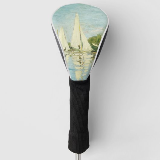 Claude Monet. Regatten in Argentinien Golf Headcover (Vorderseite)
