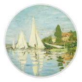 Claude Monet. Regatten in Argentinien Keramikknauf (Vorderseite)