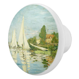 Claude Monet. Regatten in Argentinien Keramikknauf