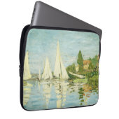 Claude Monet. Regatten in Argentinien Laptopschutzhülle (Vorne Rechts)