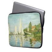 Claude Monet. Regatten in Argentinien Laptopschutzhülle (Vorderseite Links)