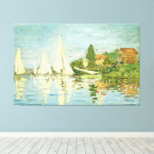 Claude Monet. Regatten in Argentinien Leinwanddruck (Insitu (Holzboden))