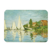 Claude Monet. Regatten in Argentinien Magnet (Horizontal)