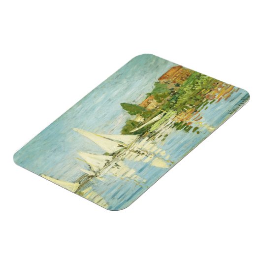 Claude Monet. Regatten in Argentinien Magnet (Linke Seite)