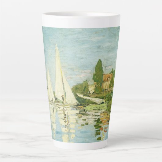 Claude Monet. Regatten in Argentinien Milchtasse (Vorderseite)