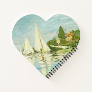 Claude Monet. Regatten in Argentinien Notizblock