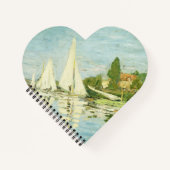 Claude Monet. Regatten in Argentinien Notizblock (Vorderseite)