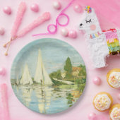 Claude Monet. Regatten in Argentinien Pappteller (Party)