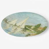 Claude Monet. Regatten in Argentinien Pappteller (Schrägansicht)